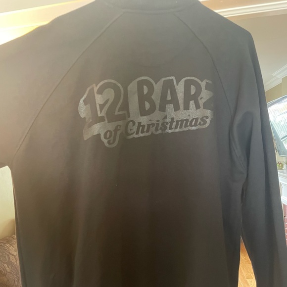 Black 12Barz Varsity Jacket - Picture 2 of 3